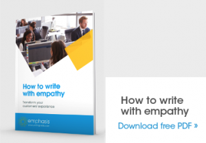 How to write with empathy. Download the free PDF.