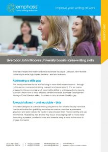 creative writing liverpool john moores