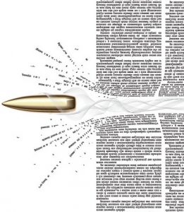 Emphasis - bullet through text crop