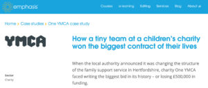 Emphasis - One YMCA case study screenshot